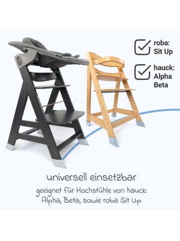 LaLoona Filzgleiter für Hochstühle 4er Pack in gray