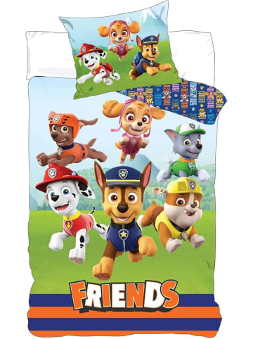 Paw Patrol Kinderbettwäsche-Set 100×135cm, 40×60 cm