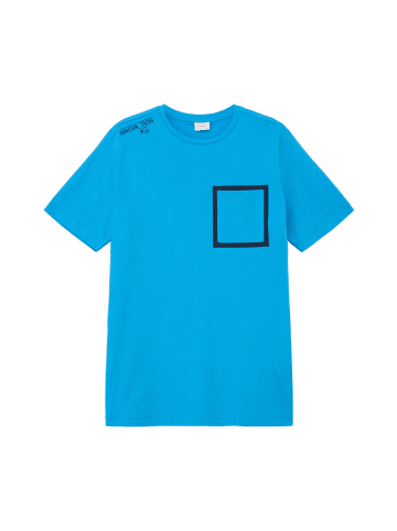 s.Oliver T-Shirt kurzarm in Türkis