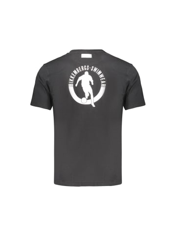 Bikkembergs Schwarz Baumwolle Herren T-Shirt