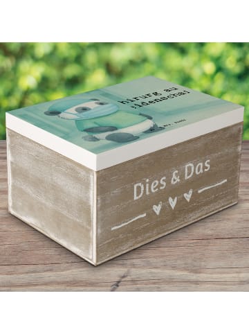 Mr. & Mrs. Panda Kiste Chirurg Leidenschaft Design mit Spruch in Weiß