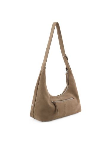 FREDs BRUDER Endless Beads Schultertasche Leder 44 cm taupe