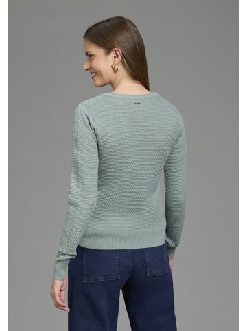 Laura Scott Strickjacke in salbei