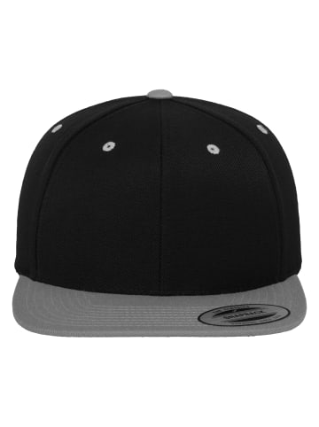  Flexfit Snapback in blk/silver