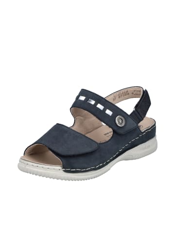 rieker Sandalen in pazifik/nightblue/argento