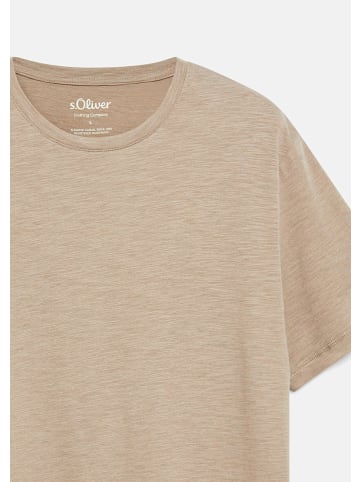 s.Oliver T-Shirt in 86W1_hellbraun