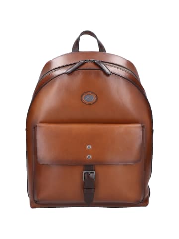 The Bridge Lorenzo wow Rucksack Leder 43 cm Laptopfach in dk brown