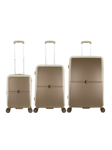 ELLE Koffer-Set 3tlg. CHIC in Gold
