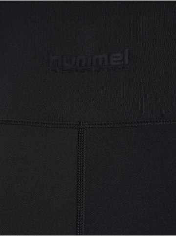 Hummel Tight Kurze Hose Hmlhiit Damen in BLACK/EBONY