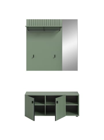 ebuy24 Staubgrün 106 x 37 cm