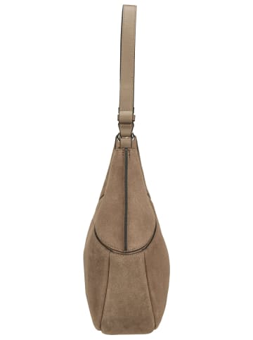 LIEBESKIND BERLIN Handtasche Lilly S Suede in Neutral Gray