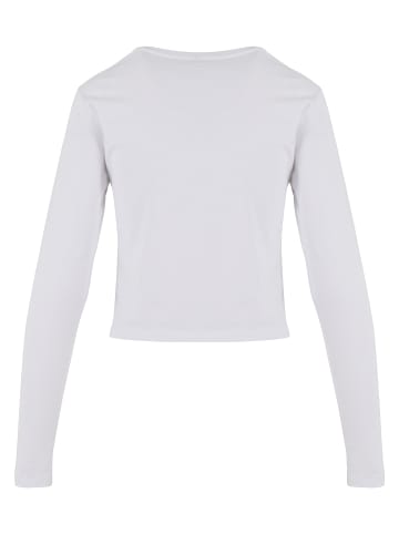 Mister Tee Long Sleef in white