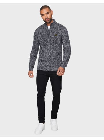 Threadbare Pullover Swindon in Jet Black / Ecru Twist