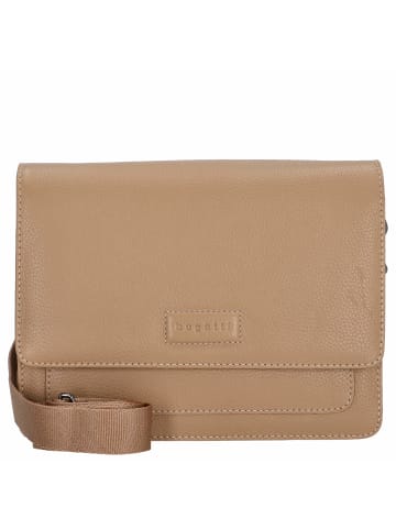 Bugatti Elsa - Schultertasche M 24 cm (black) in sand