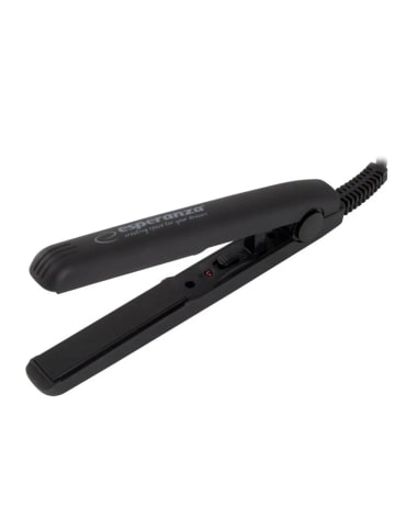 Esperanza Glätteisen in Schwarz 22W 1,8m Kabel Haarstylegerät in Schwarz