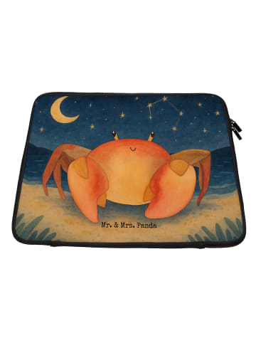 Mr. & Mrs. Panda Notebooktasche Sternzeichen Krebs Design ohne S... in Weiß