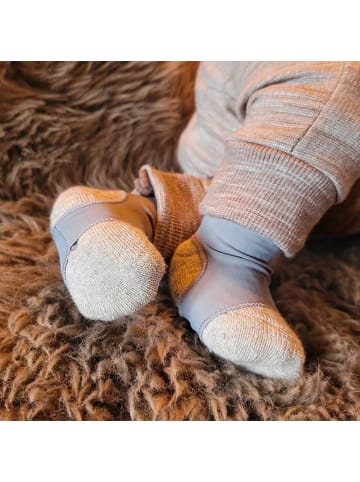 Hoppediz Babysocken Sockenhalter in 3-er Set grau