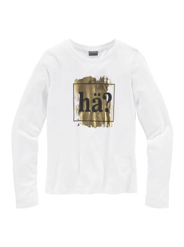 Kidsworld Langarmshirt in weiß