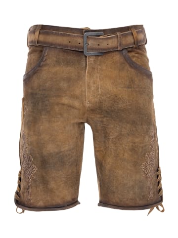 MADDOX Lederhose ARBERSEE in braun