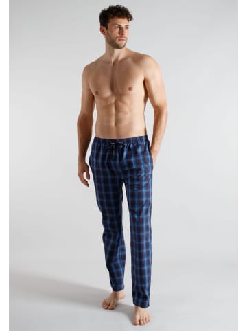 Tom Tailor Pyjamahose Dakota in blau-dunkel-Karo