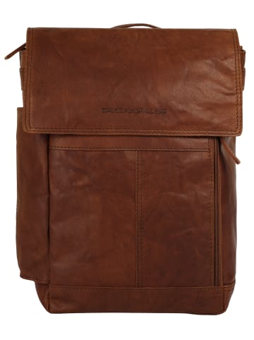 SPIKES & SPARROW Rucksack in cognac