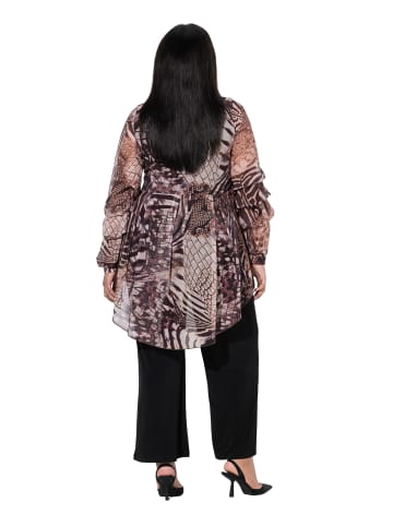 Ulla Popken Langarmshirt in helles champagner