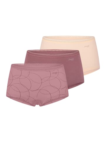 Sloggi Short Slip GO Crush in Beige / rosa