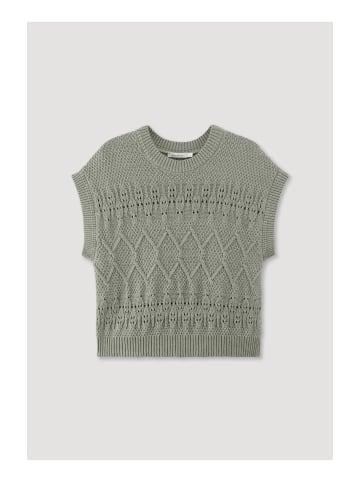 Hessnatur Strickpullover in seegras