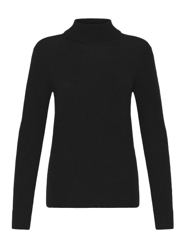 Oxmo Rollkragenpullover OXSigne in schwarz