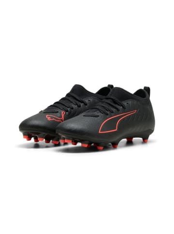Puma Kinder Fußballschuh "Ultra 6 Match FG-AG JR" in Schwarz