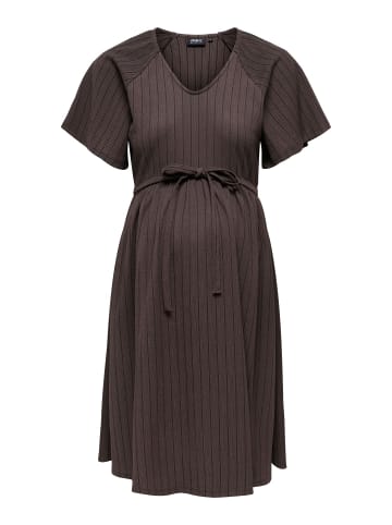 ONLY Kleid in Chocolate Brown