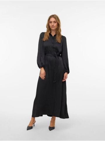 Vero Moda Hemdblusenkleid in Black