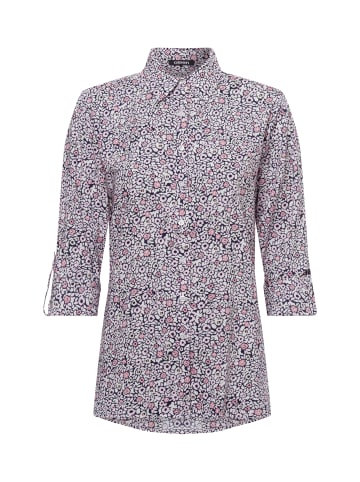 Olsen Hemdbluse in pink mehrfarbig