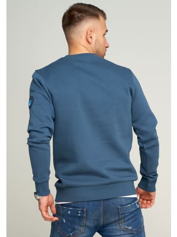 Jack & Jones Sweatshirt - JCOBOOM SWEAT CREW NECK Pullover in Orion Blue