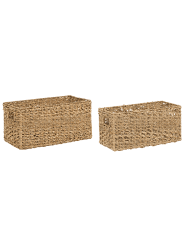 Beliani 2er-Set Korb DONGHA in /Beige
