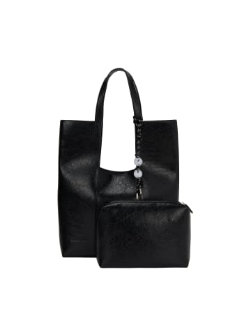 usha WHITE LABEL Women 2-In-1 Tote Bag Set in Black
