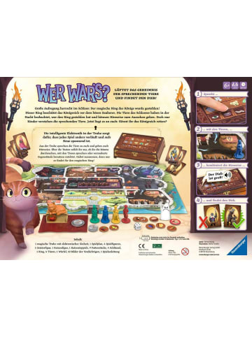 Ravensburger Spiel mit Elektronik Wer war's? - Kinderspiel ab 6 Jahre Ab 6 Jahre in bunt