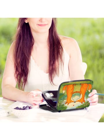 Mr. & Mrs. Panda Menschrmäppchen Füchse Liebe Design mit Spruch in Weiß