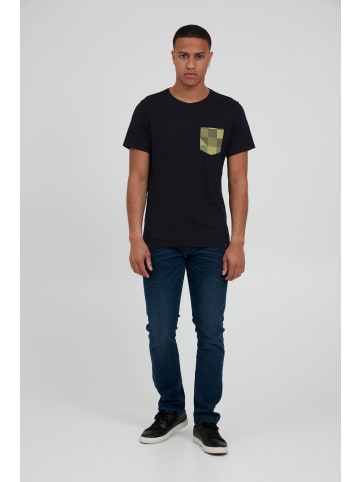 BLEND T-Shirt BHAmilo in Nachtschwarz