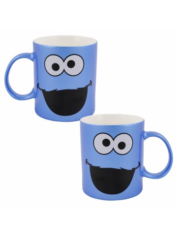 Sesamstraße Keramik Tasse Krümelmonster | Sesamstraße | 300 ml | Geschenkbox