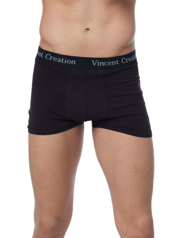 Vincent Creation® Boxershorts-Hipster 12 Stück in schwarz