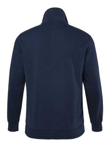 Men Plus Sweatjacke in navy blau