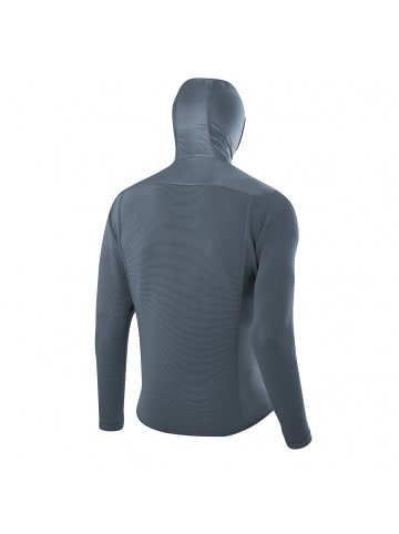 Löffler M HOODED HYBRIDJACKET SPEED PL ACTIVE in Steingrau