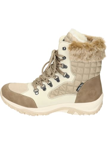 rieker Schnürstiefeletten in fango/lehm/crema/beige/steppe