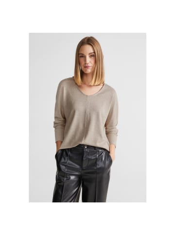 Street One Langarmshirt in spring sand melange