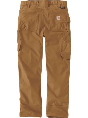CARHARTT  Cargohose "Steel Utility MP 105074" in Braun