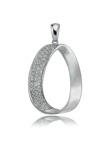 BALIA Anhänger 925 Sterling Silber, Oval Anhänger