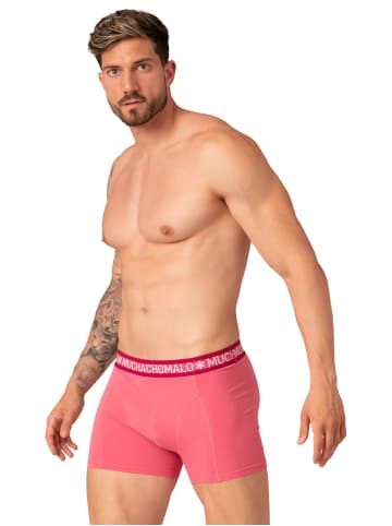 Muchachomalo 3er-Set: Boxershorts in Black/Pink