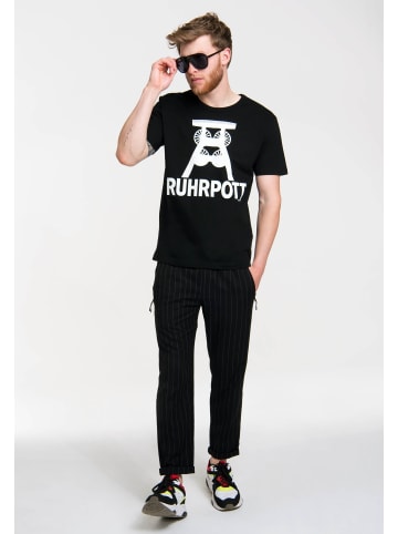 Logoshirt T-Shirt Ruhrpott Logo in schwarz