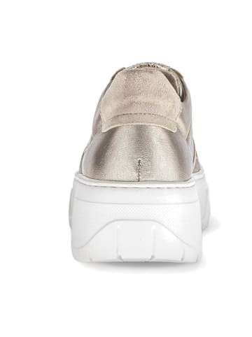 Gabor Plateau Schnürschuhe in Gold